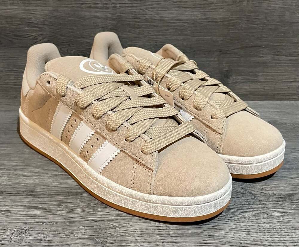 Adidas Campus 00s J Size 6 Wonder Beige Gum Sneakers